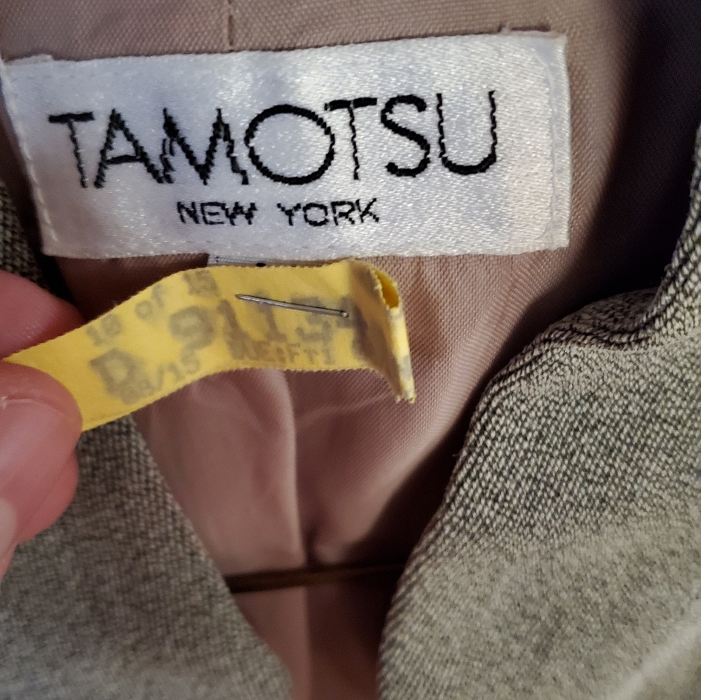 Tamotsu silk blend pantsuit
